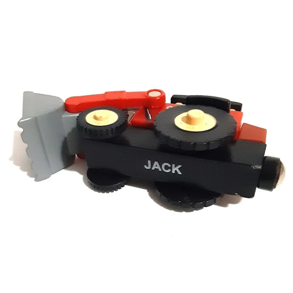 Mattel Thomas & Friends JACK Wooden Digger Scoop Train #11 Magnetic Figure
